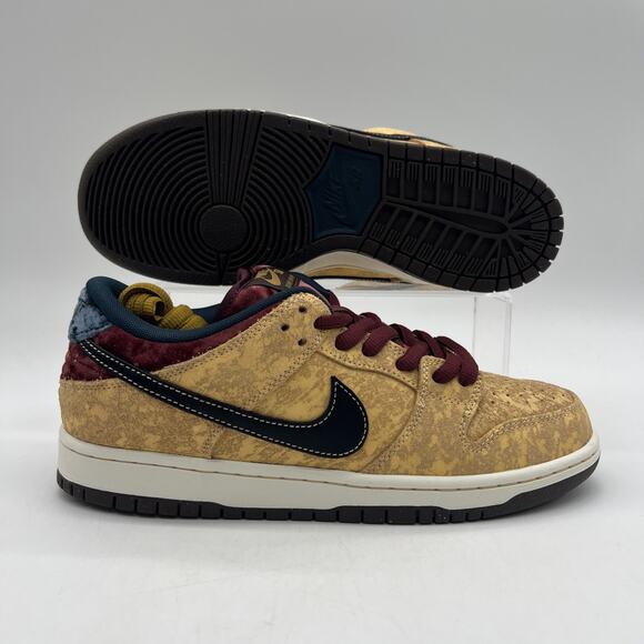 Nike Other - Mens Size 7.5 Nike SB Dunk Low Celestial Gold Black Sneakers FZ1278 200